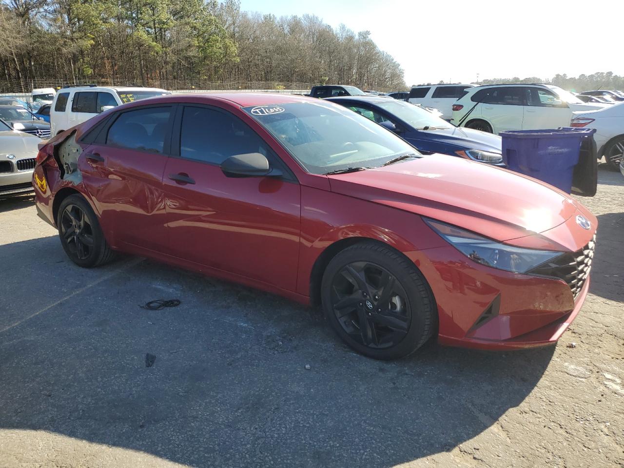 2023 HYUNDAI ELANTRA SEL VIN:KMHLS4AG0PU484471