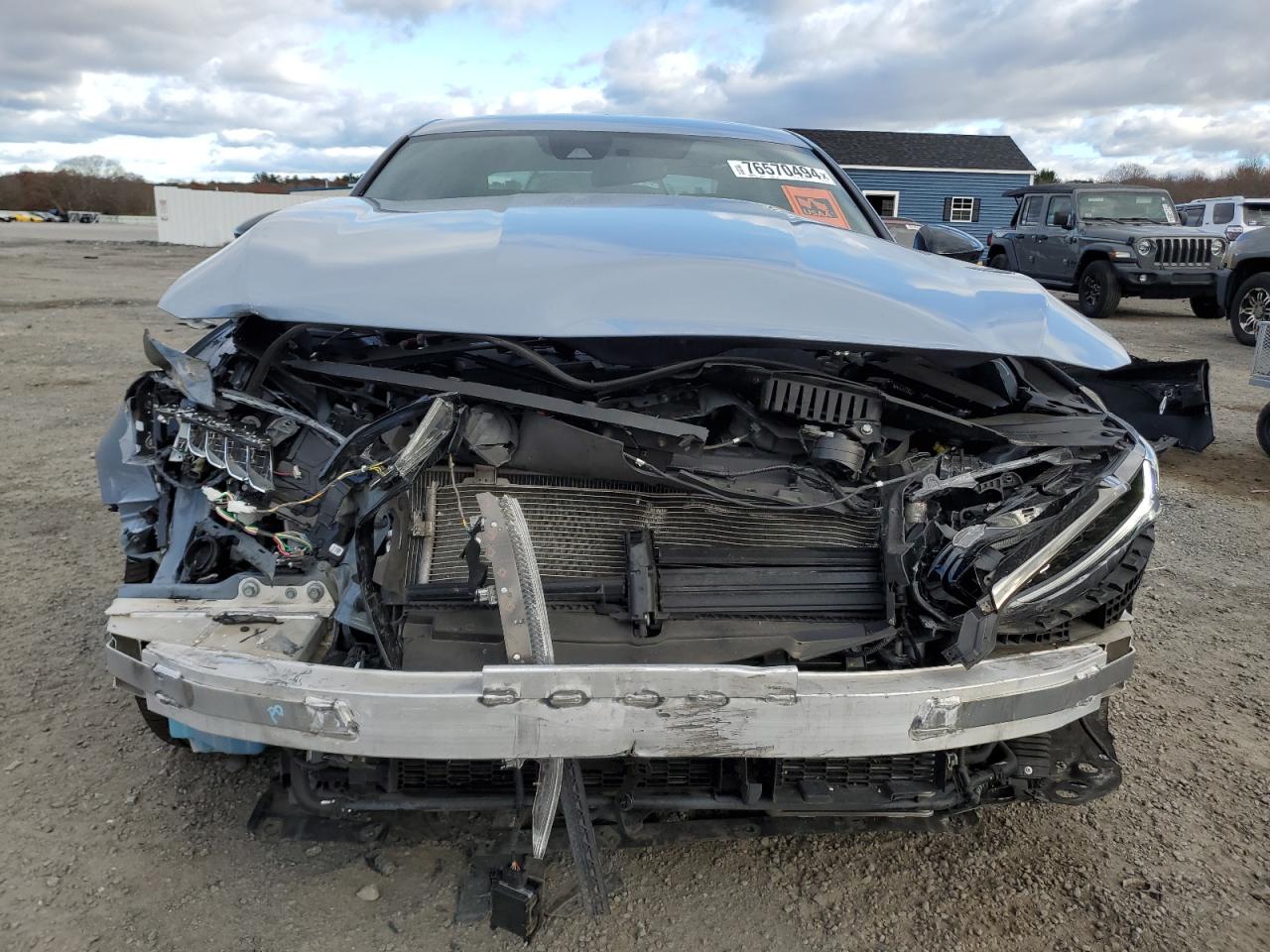 2022 HONDA ACCORD HYBRID SPORT VIN:1HGCV3F25NA035807