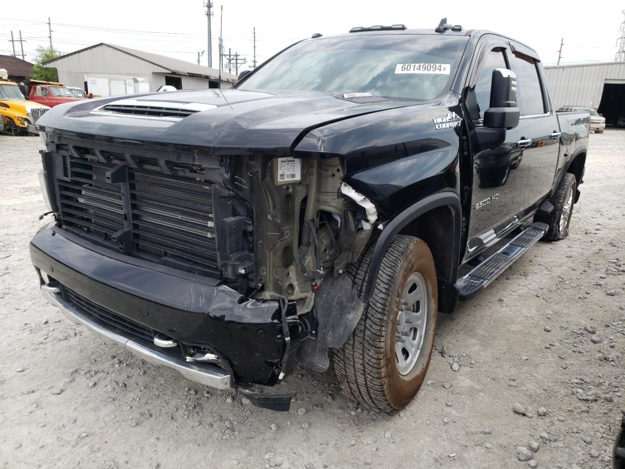 2022 CHEVROLET SILVERADO K2500 HIGH COUNTRY VIN:1GC4YREY7NF183379