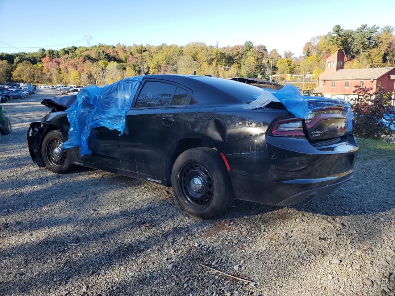 2022 DODGE CHARGER POLICE VIN:2C3CDXKG0NH150590