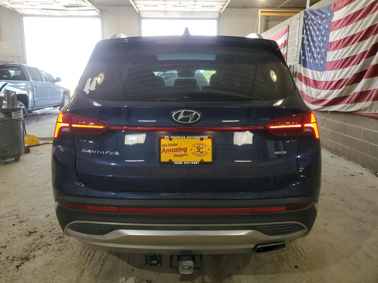 2022 HYUNDAI SANTA FE SEL VIN:5NMS3DAJ9NH473451