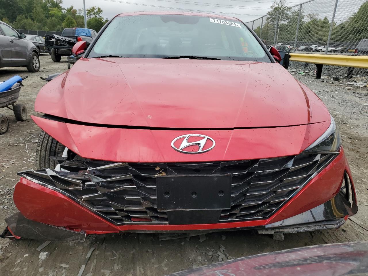 2022 HYUNDAI ELANTRA SEL VIN:5NPLN4AG4NH057796