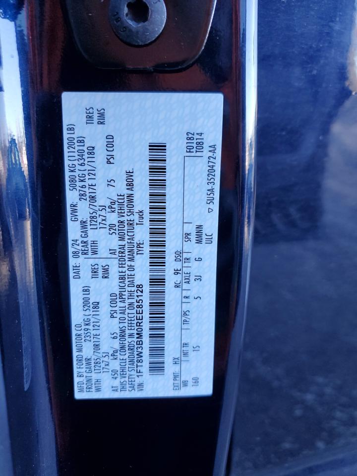 2024 FORD F350 SUPER DUTY VIN:1FT8W3BM0REE85128