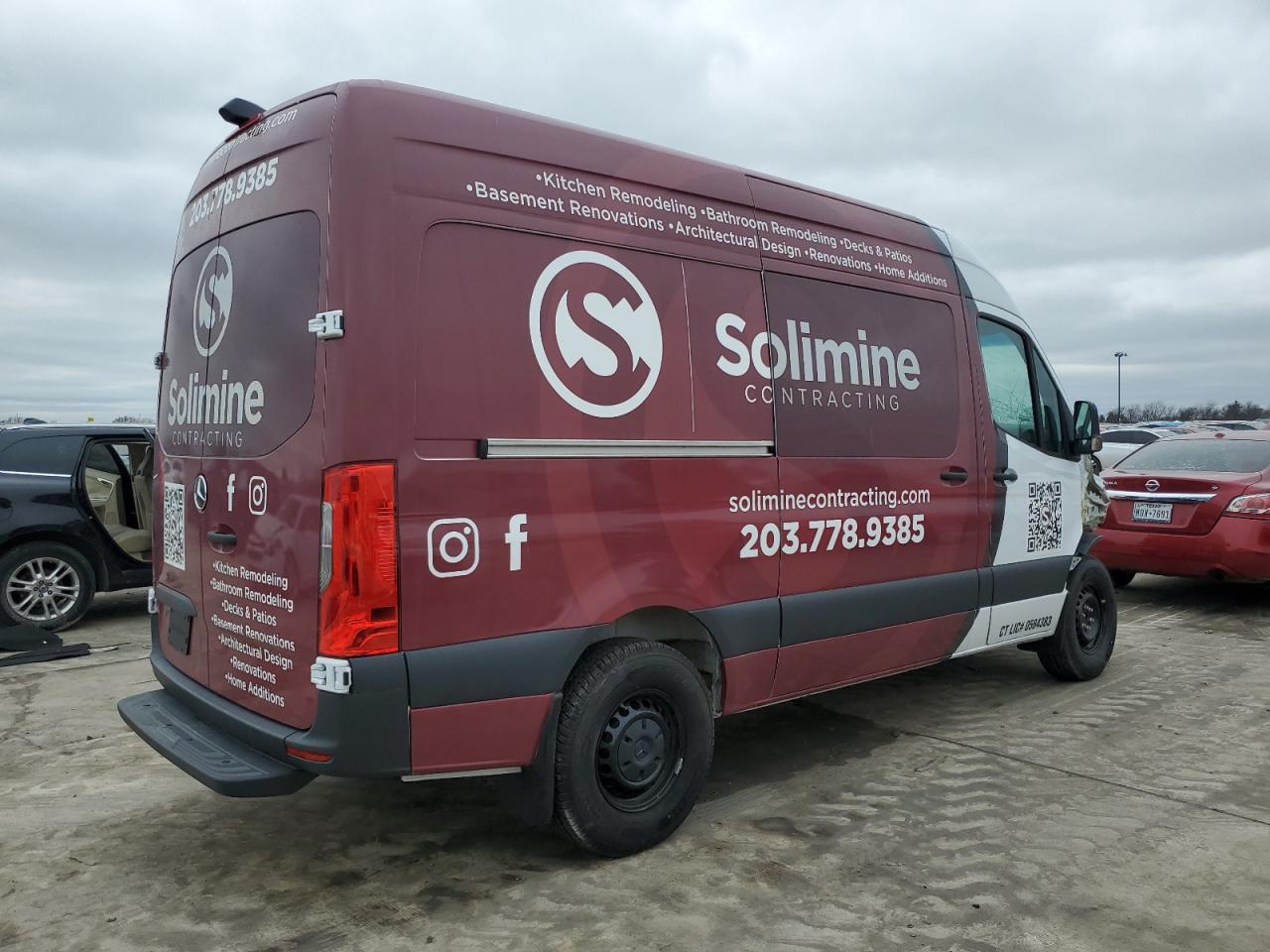 2024 MERCEDES-BENZ SPRINTER 2500 VIN:W1W4NBHY3RT167719