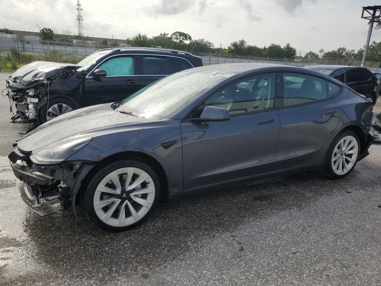 2022 TESLA MODEL 3  VIN:5YJ3E1EA0NF371786