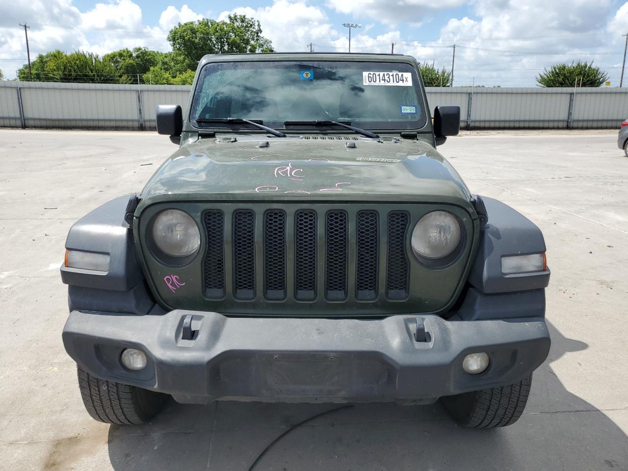 2023 JEEP WRANGLER SPORT VIN:1C4HJXDN3PW617365