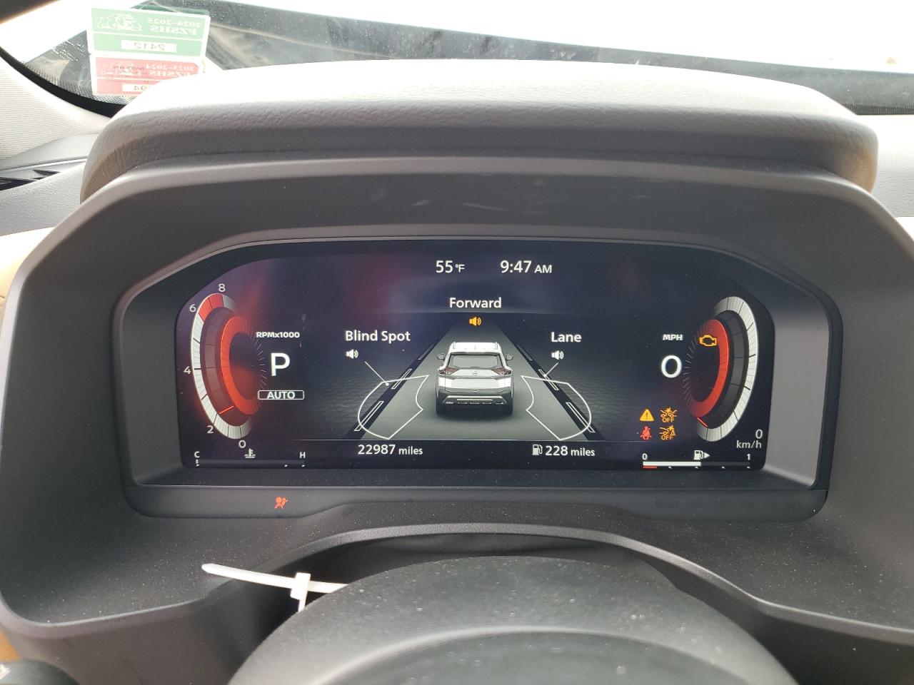 2023 NISSAN ROGUE PLATINUM VIN:JN8BT3DD2PW308698