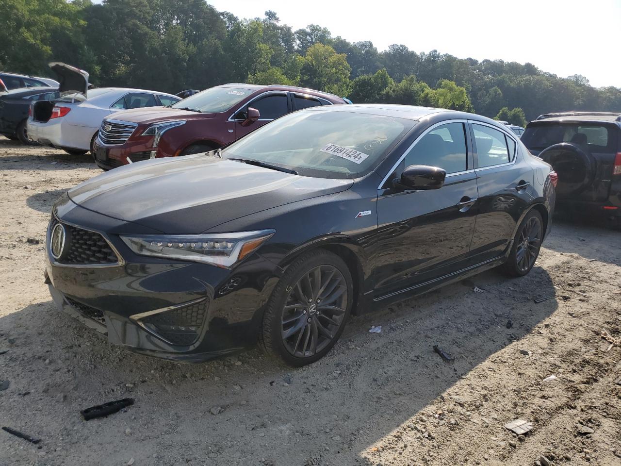 2022 ACURA ILX PREMIUM A-SPEC VIN:19UDE2F89NA007088