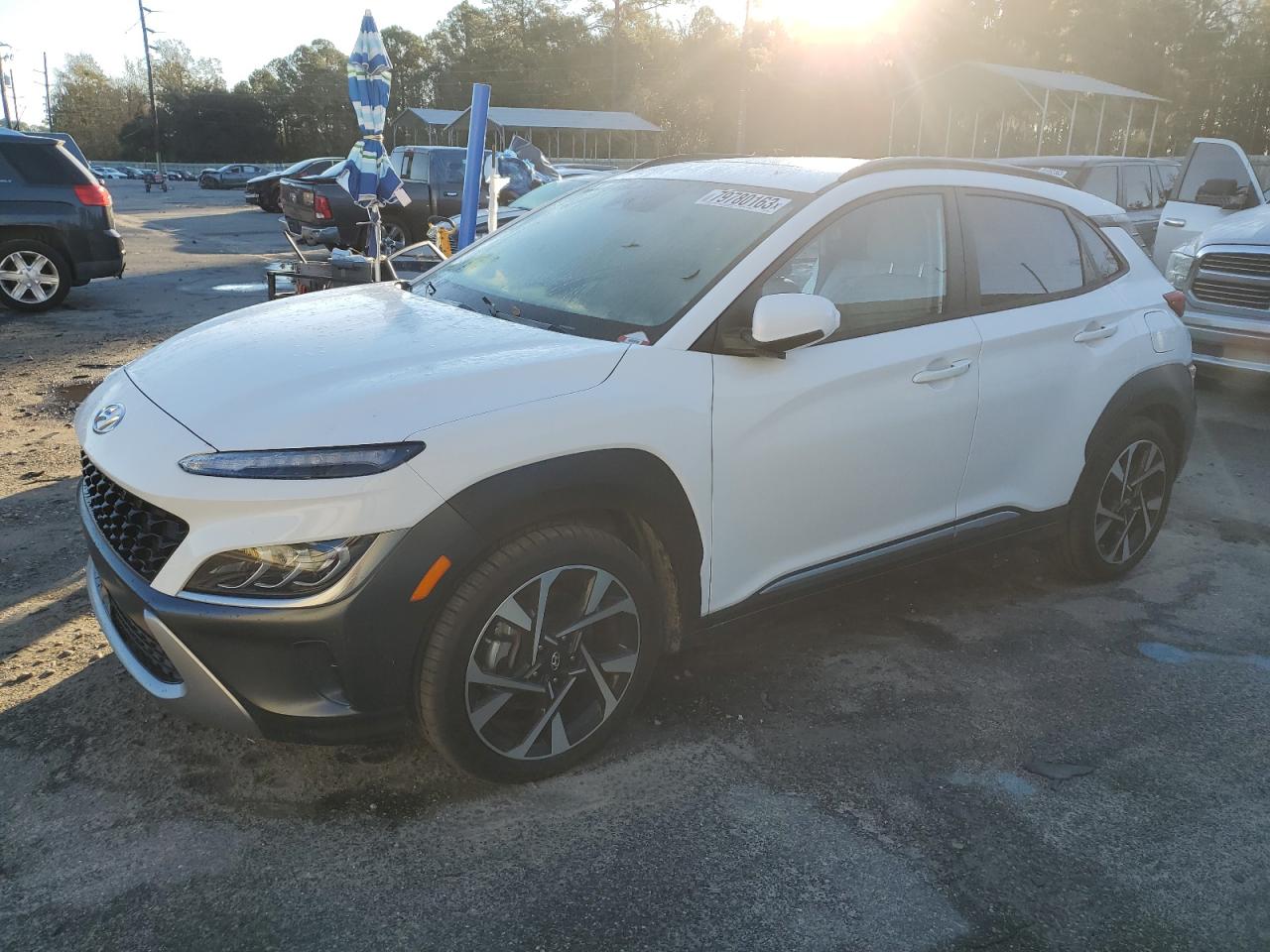 2022 HYUNDAI KONA LIMITED VIN:KM8K5CA31NU789419