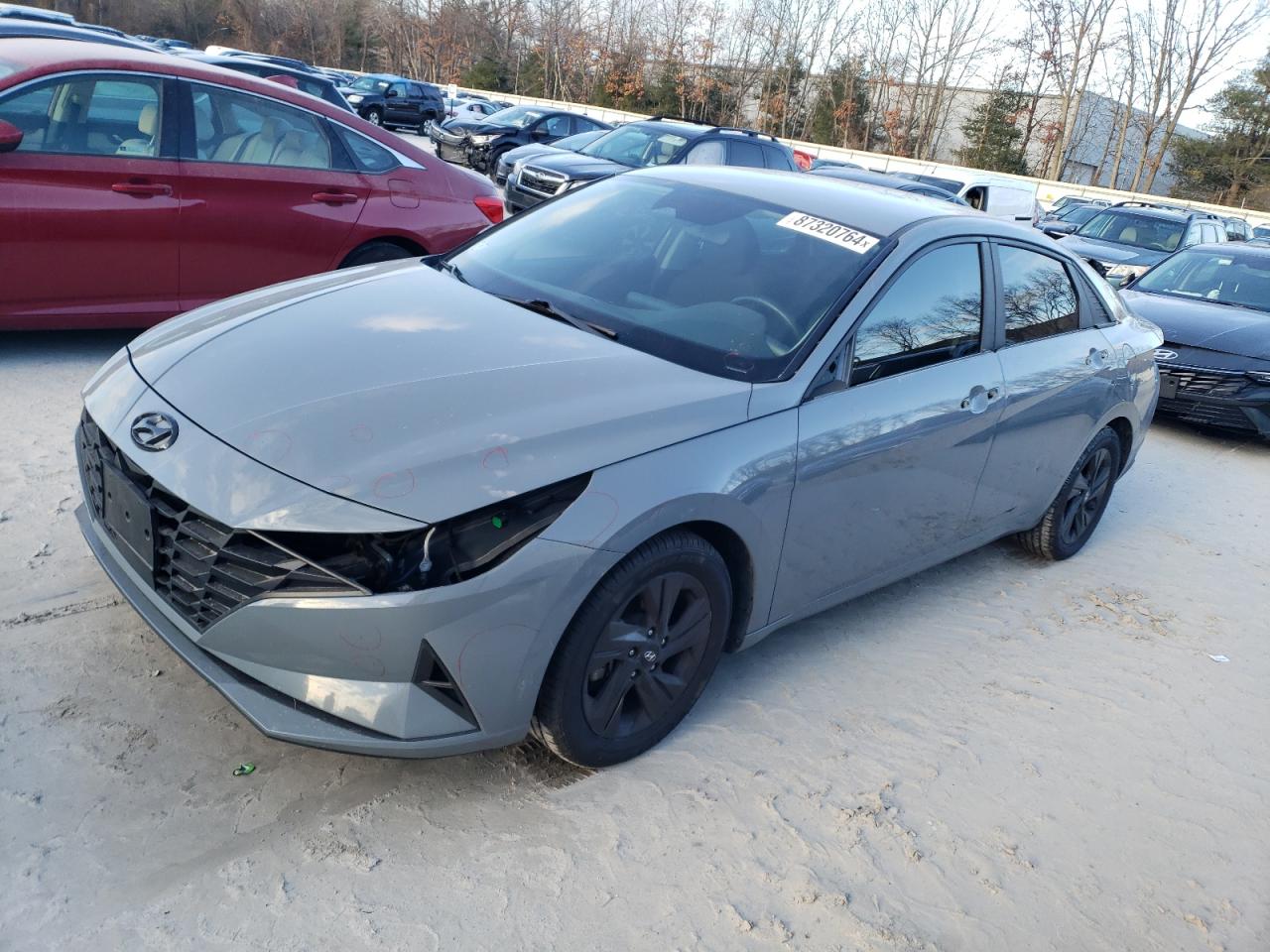 2022 HYUNDAI ELANTRA SEL VIN:KMHLS4AG3NU217984
