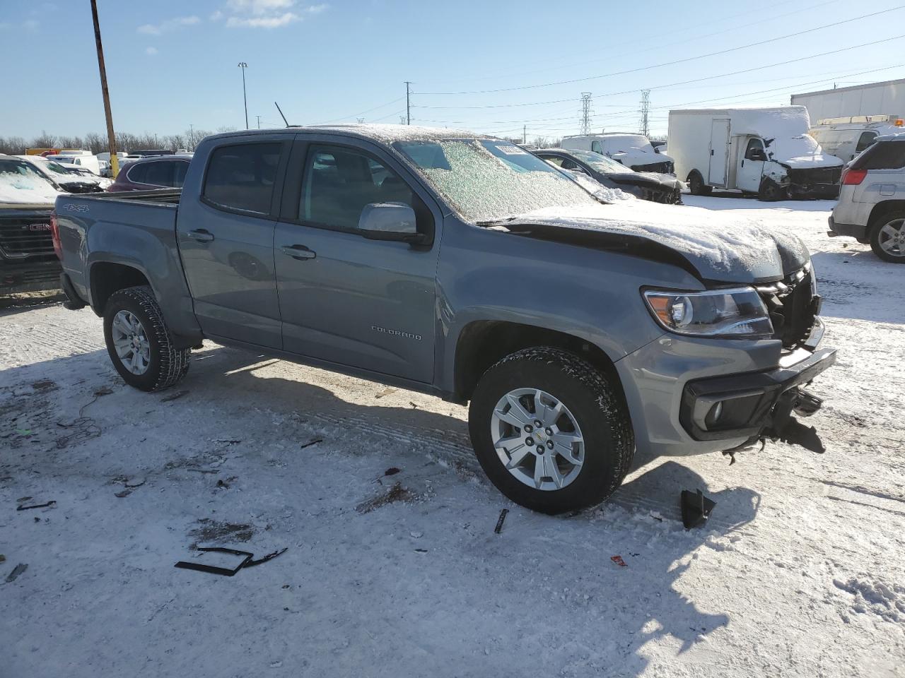 2022 CHEVROLET COLORADO LT VIN:1GCGTCEN6N1280018