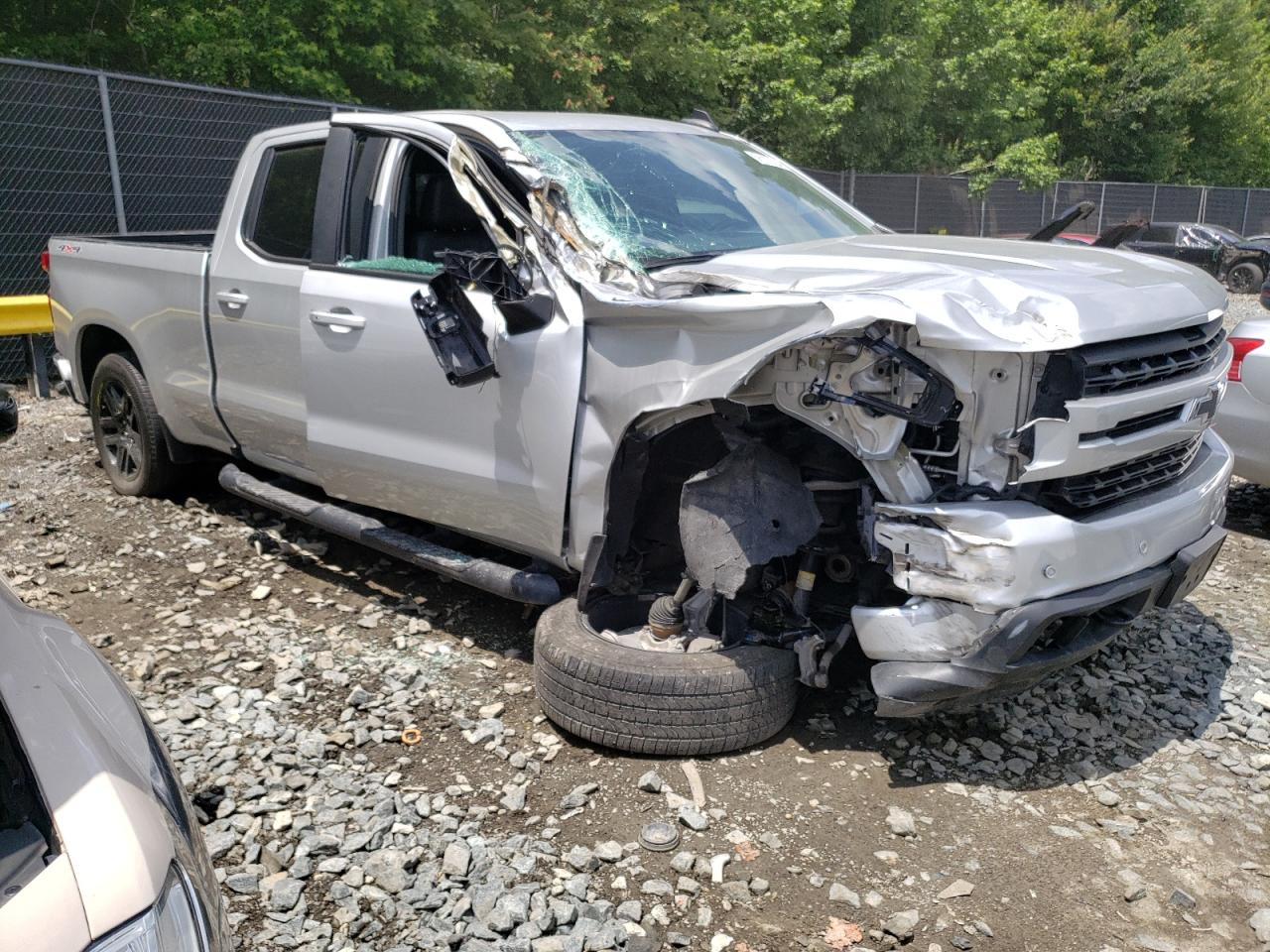 2022 CHEVROLET SILVERADO LTD K1500 RST VIN:3GCUYEED2NG105676