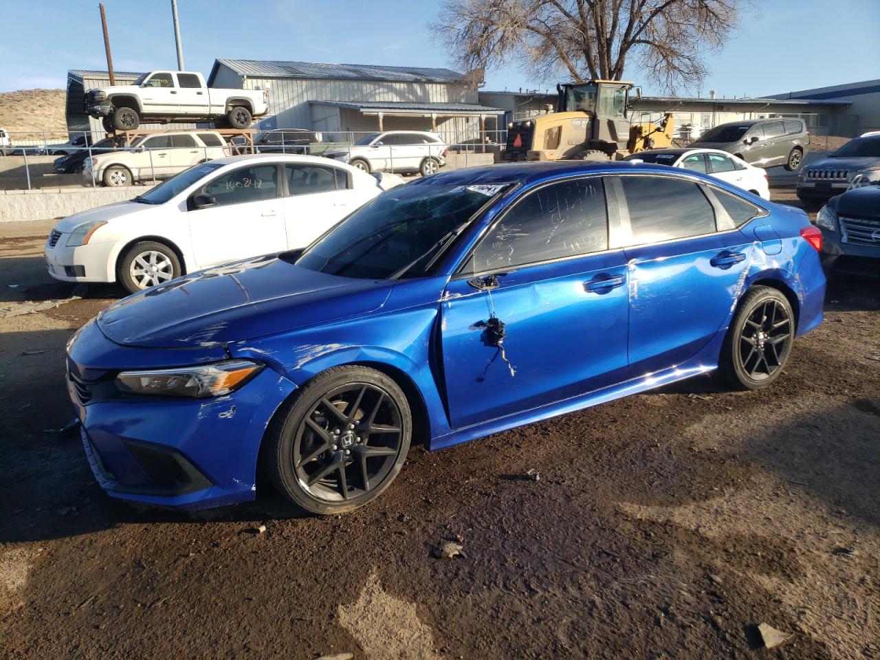 2022 HONDA CIVIC SPORT VIN:2HGFE2F54NH515386