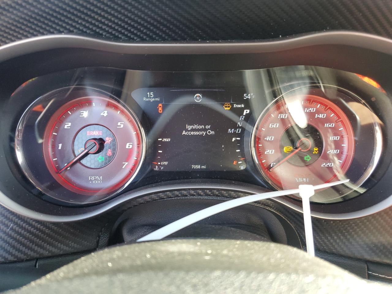 2023 DODGE CHARGER SRT HELLCAT VIN:2C3CDXL96PH521013