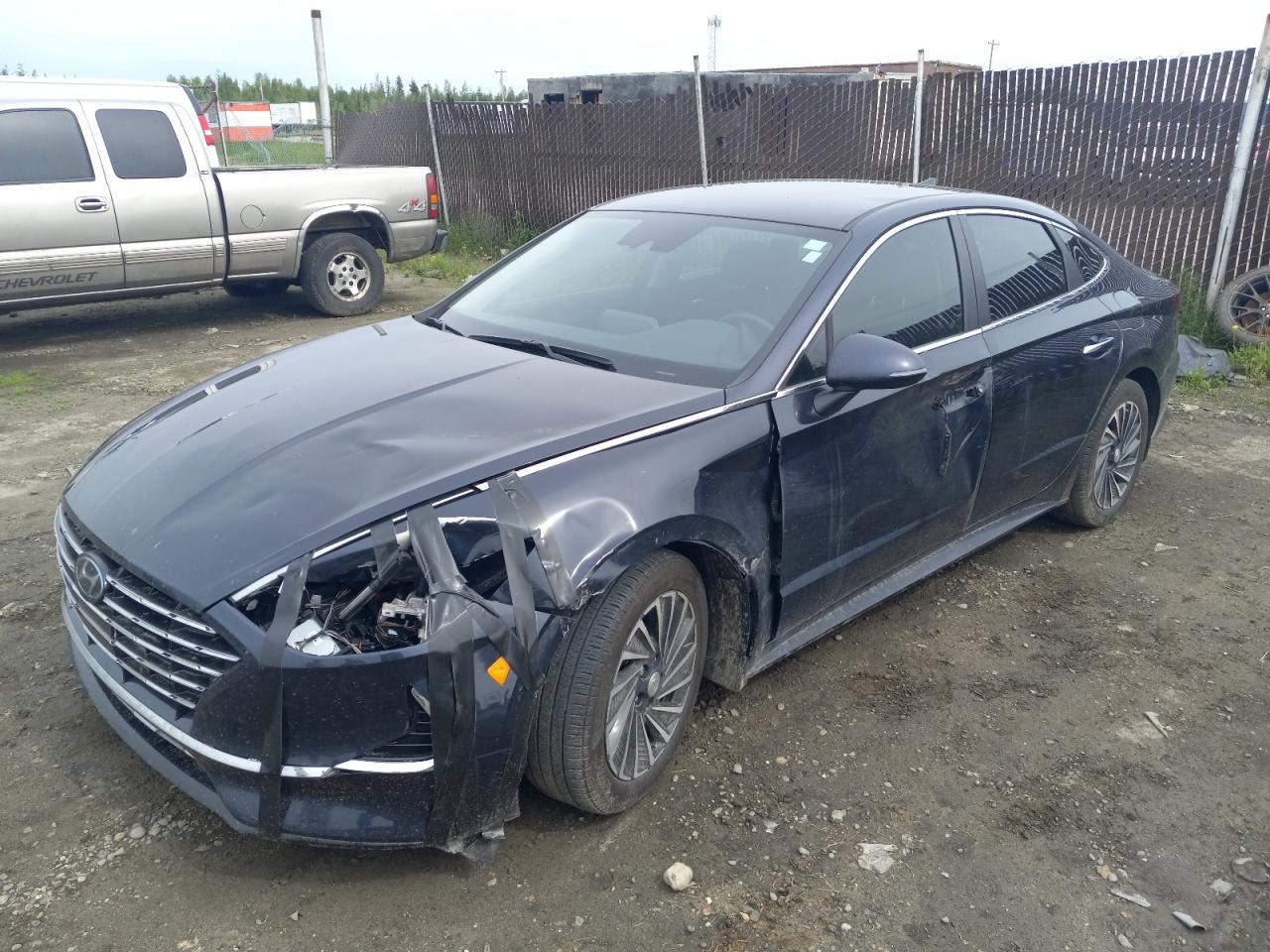 2022 HYUNDAI SONATA HYBRID VIN:KMHL34JJ8NA047938