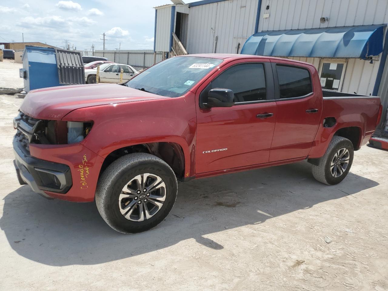 2022 CHEVROLET COLORADO Z71 VIN:1GCGSDENXN1111273