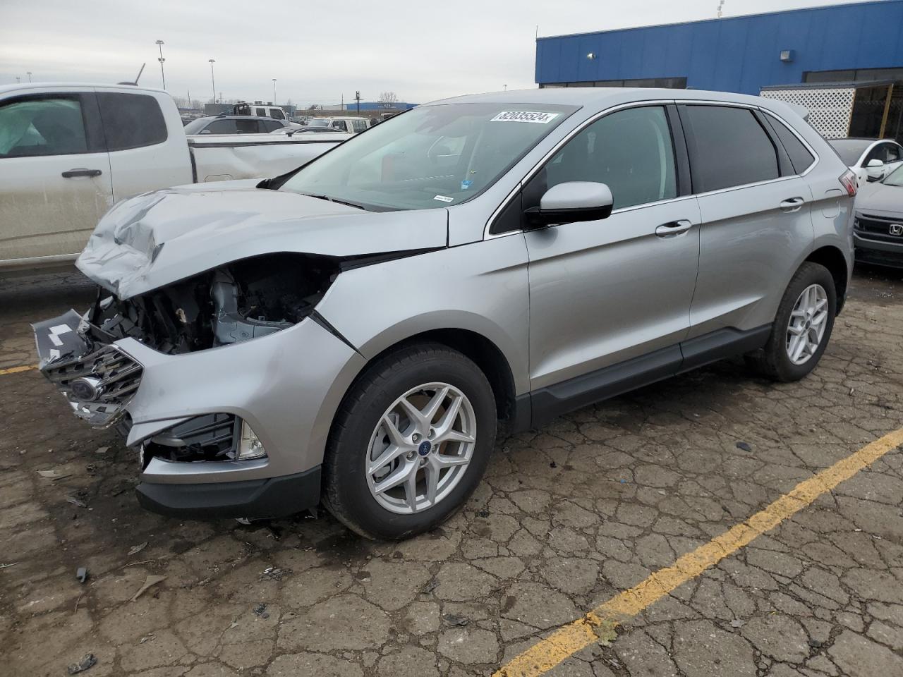 2022 FORD EDGE SEL VIN:2FMPK4J91NBA82528