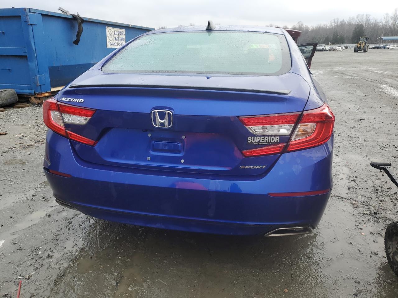 2022 HONDA ACCORD SPORT VIN:1HGCV1F37NA121696