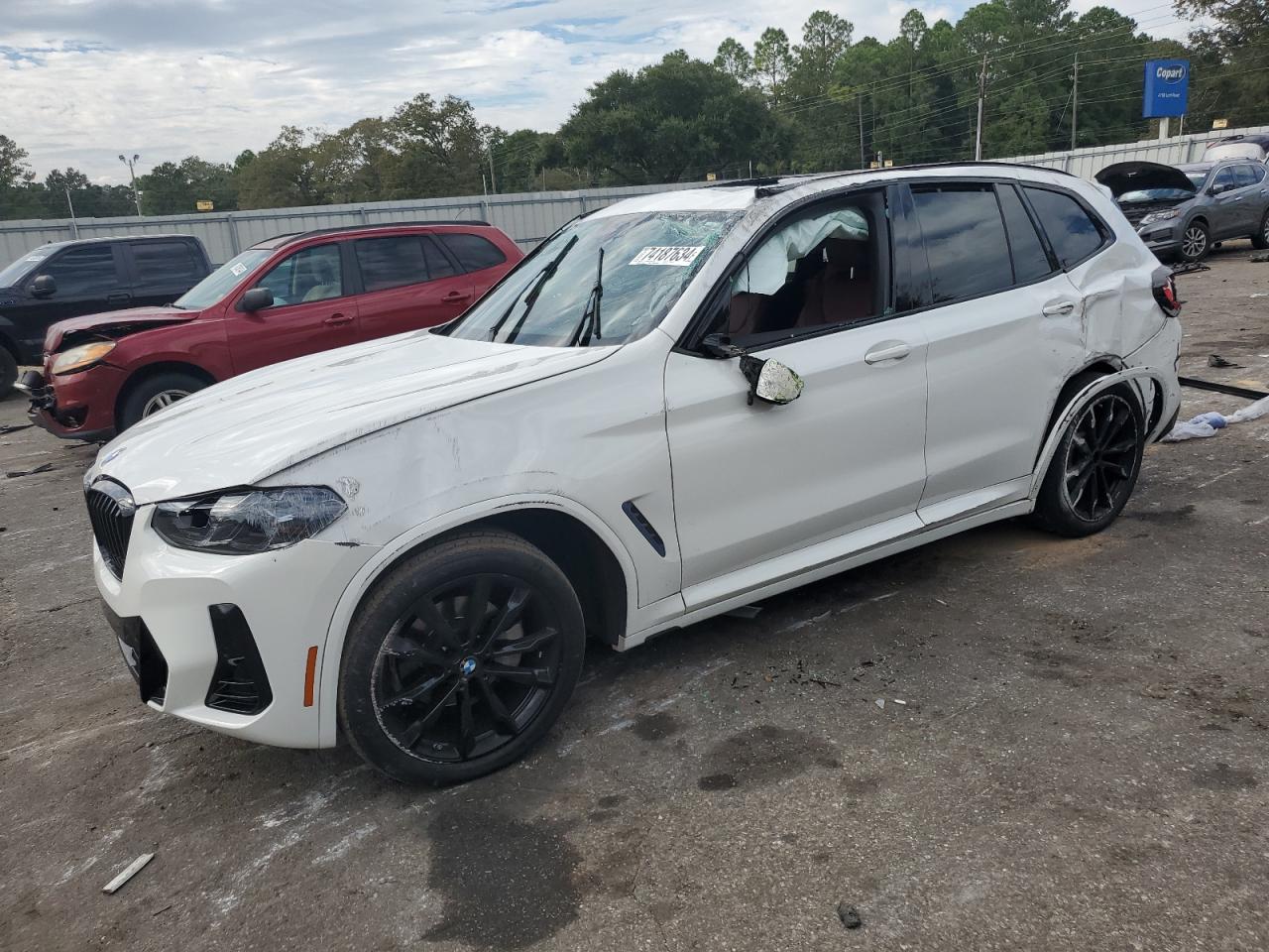 2022 BMW X3 SDRIVE30I VIN:5UX43DP00N9J11543