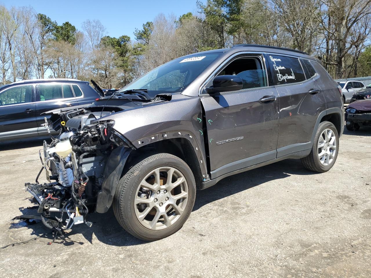 2022 JEEP COMPASS LATITUDE LUX VIN:3C4NJDFBXNT127755