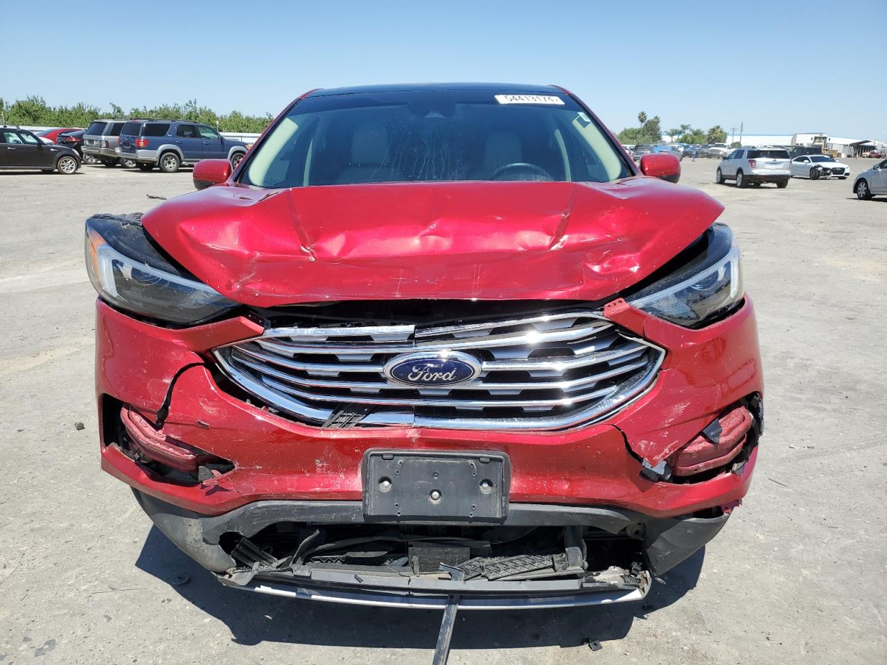 2022 FORD EDGE SEL VIN:2FMPK4J90NBA96758