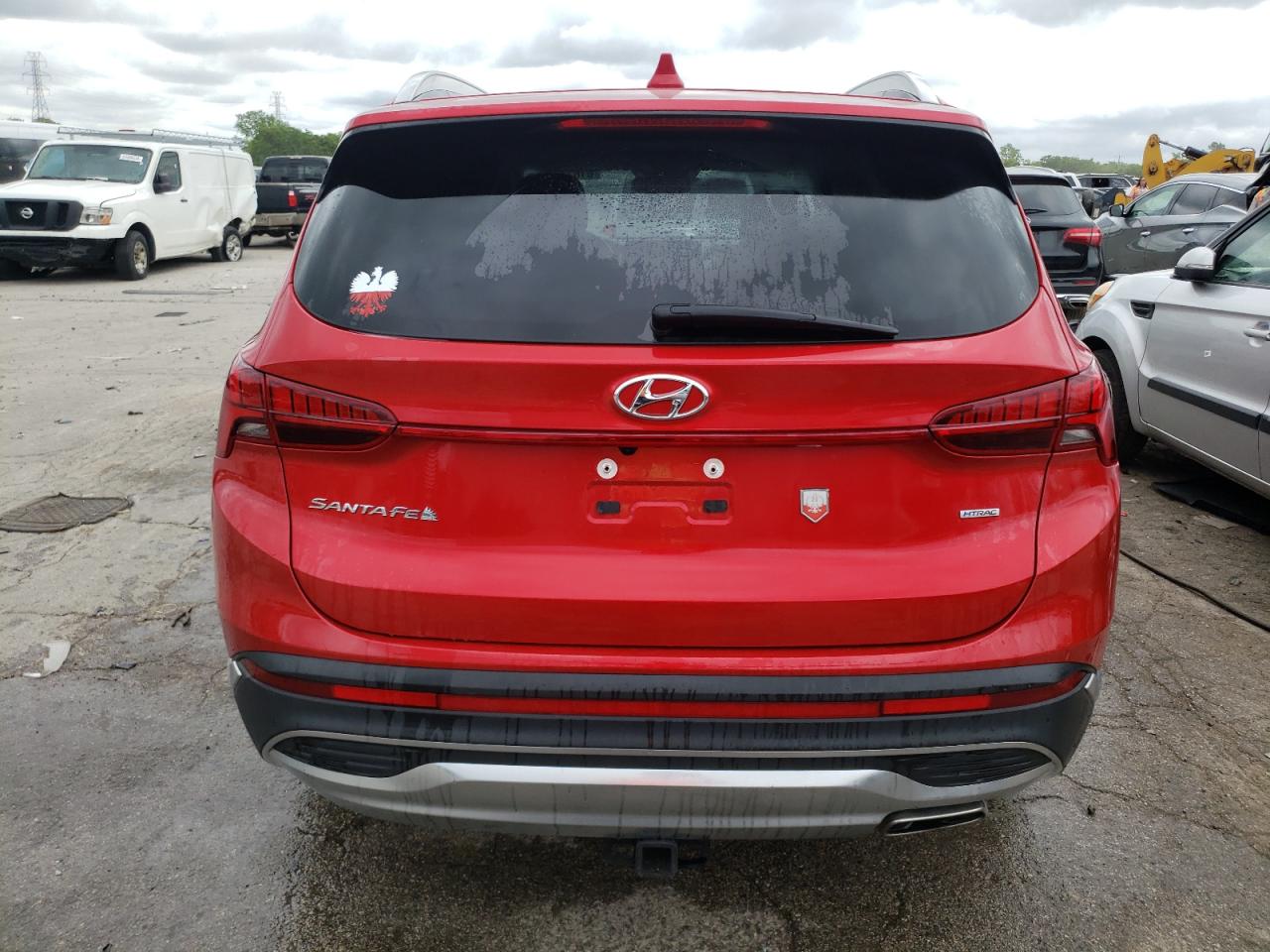 2022 HYUNDAI SANTA FE SEL VIN:5NMS3DAJ3NH417781