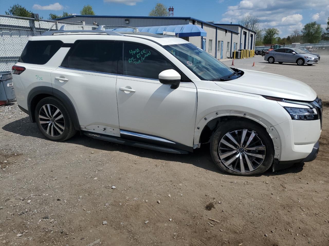 2023 NISSAN PATHFINDER PLATINUM VIN:5N1DR3DK5PC218749