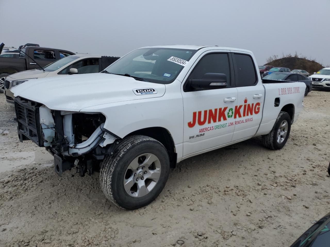 2022 RAM 1500 BIG HORN/LONE STAR VIN:1C6RREBG5NN357969