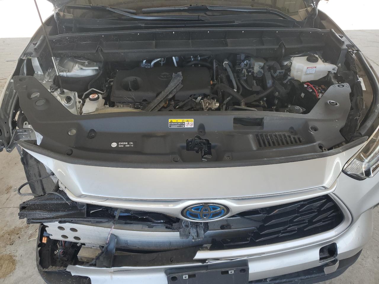 2023 TOYOTA HIGHLANDER HYBRID XLE VIN:5TDKARAH3PS521493