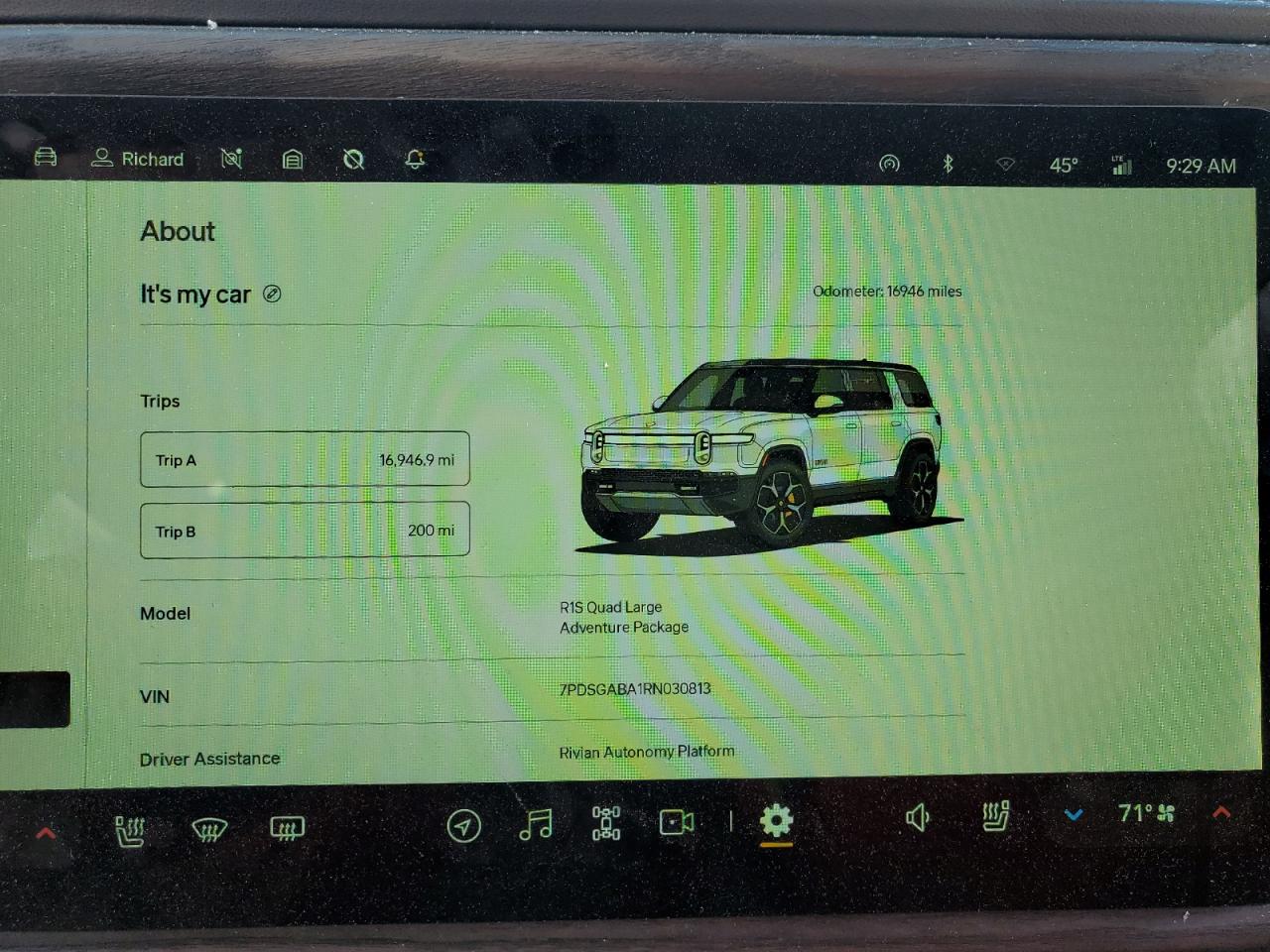2024 RIVIAN R1S ADVENTURE VIN:7PDSGABA1RN030813