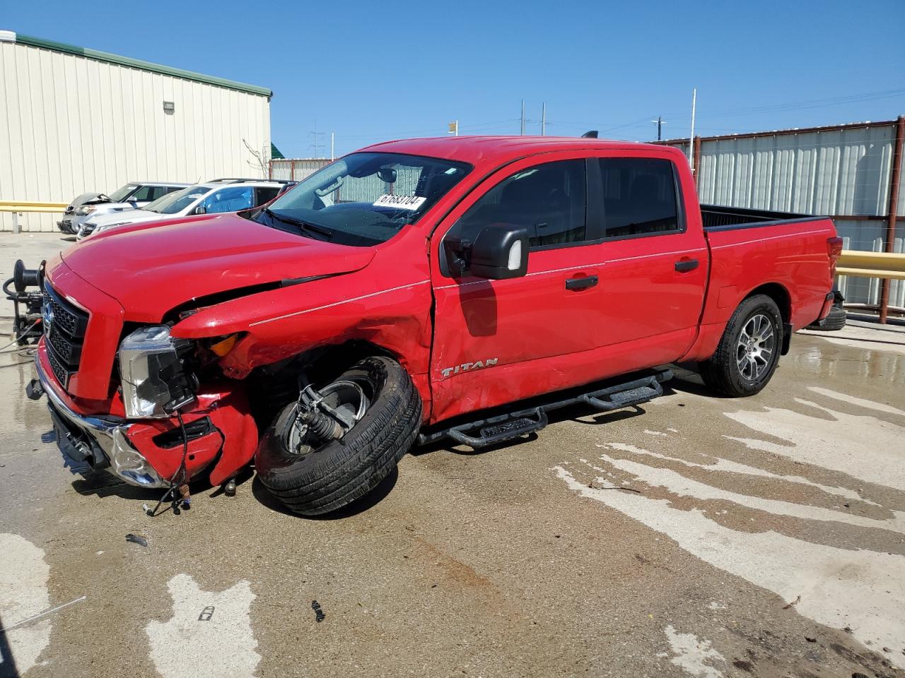 2022 NISSAN TITAN SV VIN:1N6AA1ED3NN105884