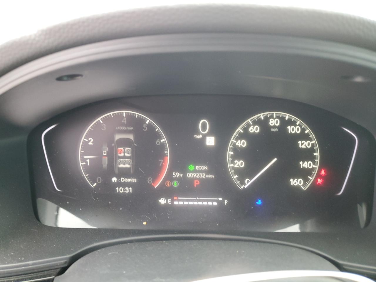 2024 HONDA CIVIC SPORT VIN:19XFL2H85RE021180