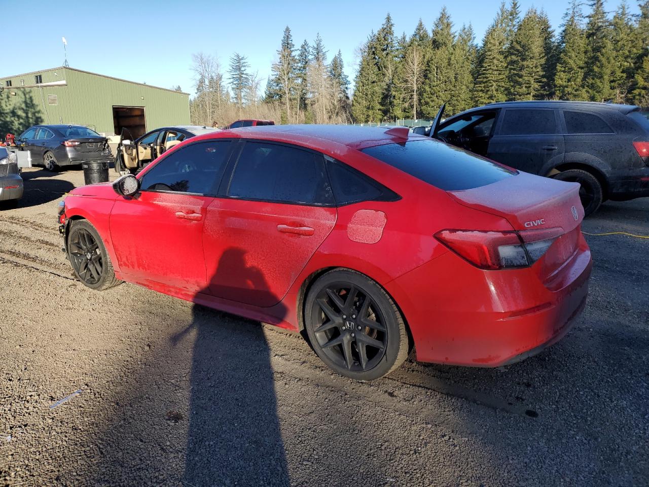 2022 HONDA CIVIC SPORT VIN:2HGFE2F58NH546916