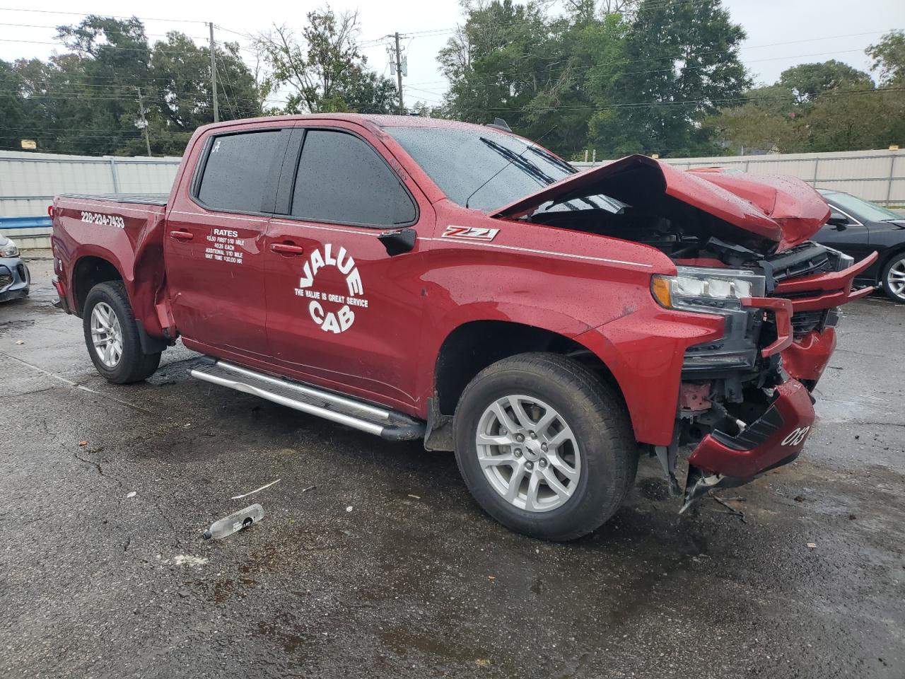 2022 CHEVROLET SILVERADO LTD K1500 RST VIN:3GCUYEED5NG215217