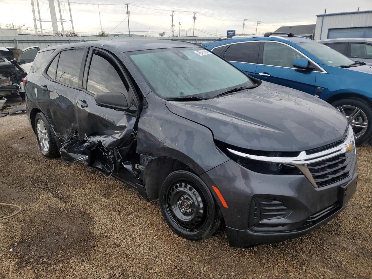 2022 CHEVROLET EQUINOX LS VIN:3GNAXHEV1NS106676