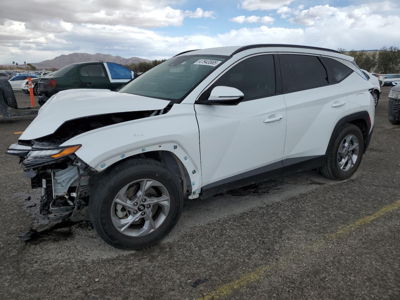 2022 HYUNDAI TUCSON SEL VIN:5NMJB3AE6NH029908
