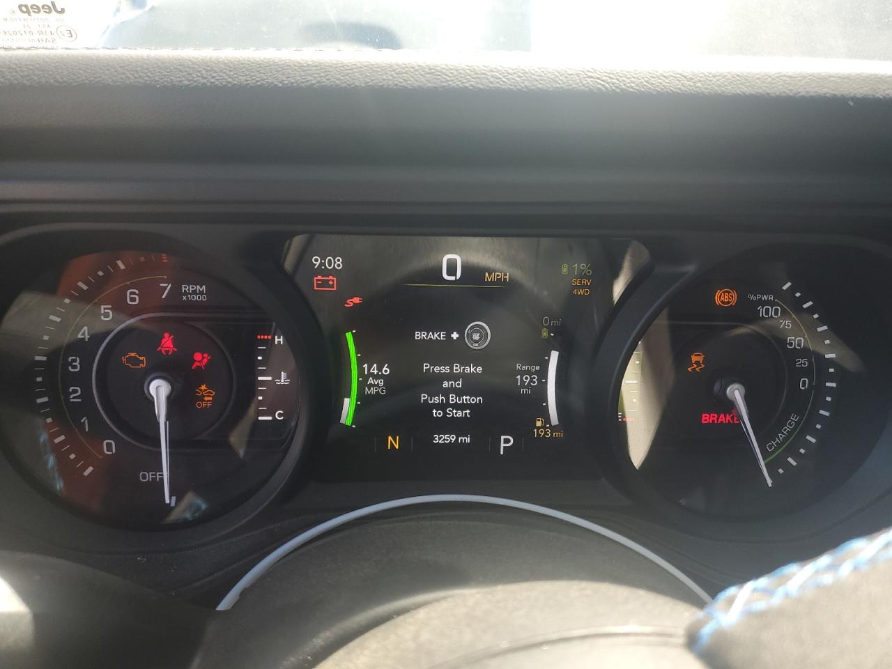 2024 JEEP WRANGLER RUBICON 4XE VIN:1C4RJXR60RW317288