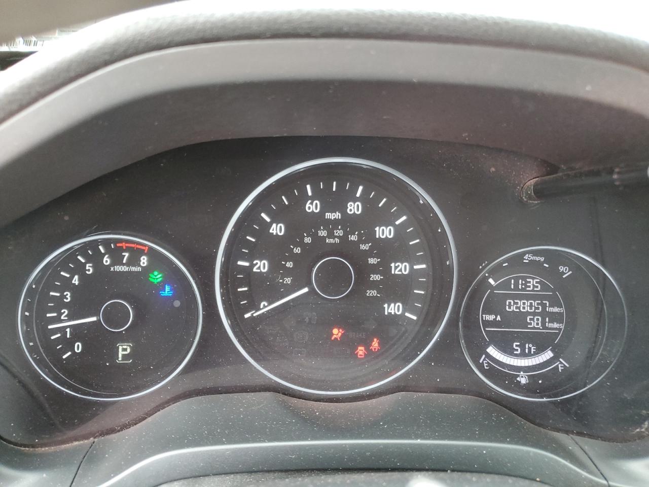 2022 HONDA HR-V LX VIN:3CZRU6H34NM740033