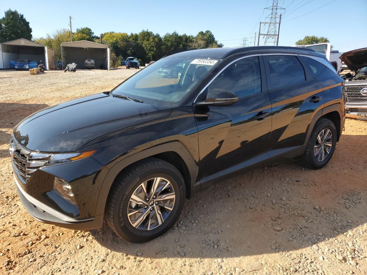 2023 HYUNDAI TUCSON BLUE VIN:KM8JBCA12PU123630