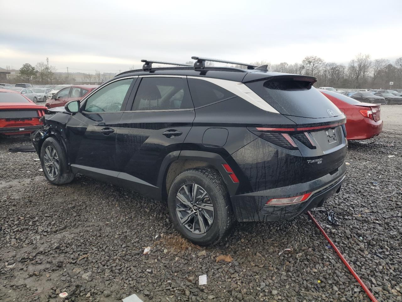 2022 HYUNDAI TUCSON BLUE VIN:KM8JBCA12NU025775