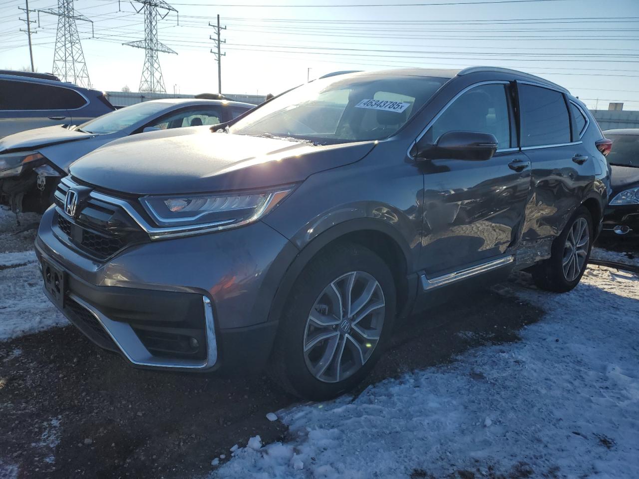 2022 HONDA CR-V TOURING VIN:7FARW2H99NE027389