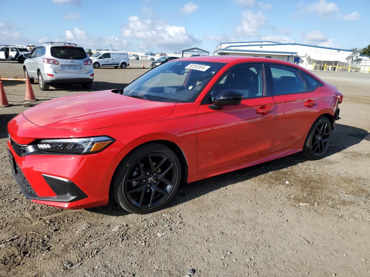 2022 HONDA CIVIC SPORT VIN:2HGFE2F59NH601812