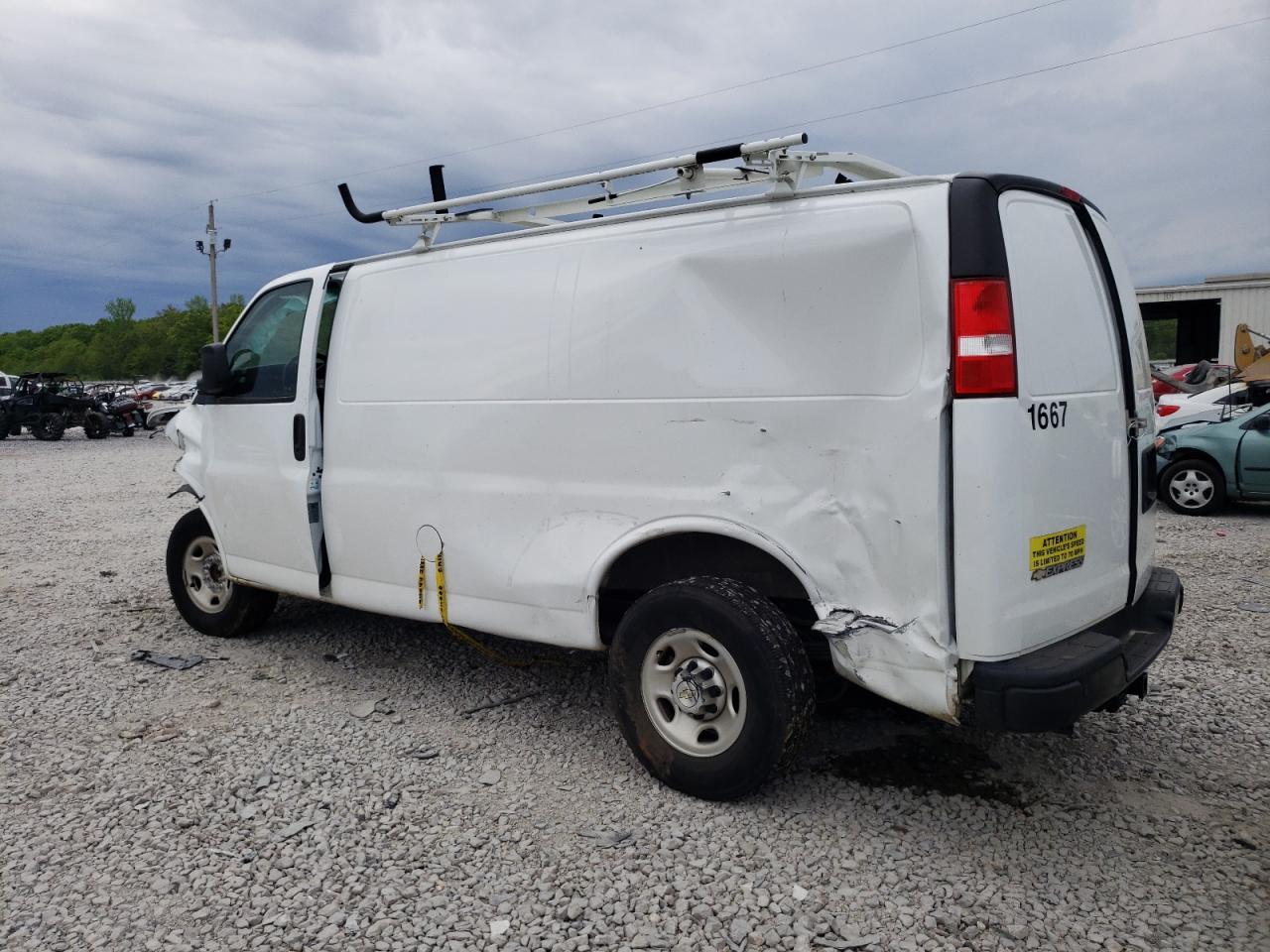 2022 CHEVROLET EXPRESS G2500  VIN:1GCWGAFP2N1222945