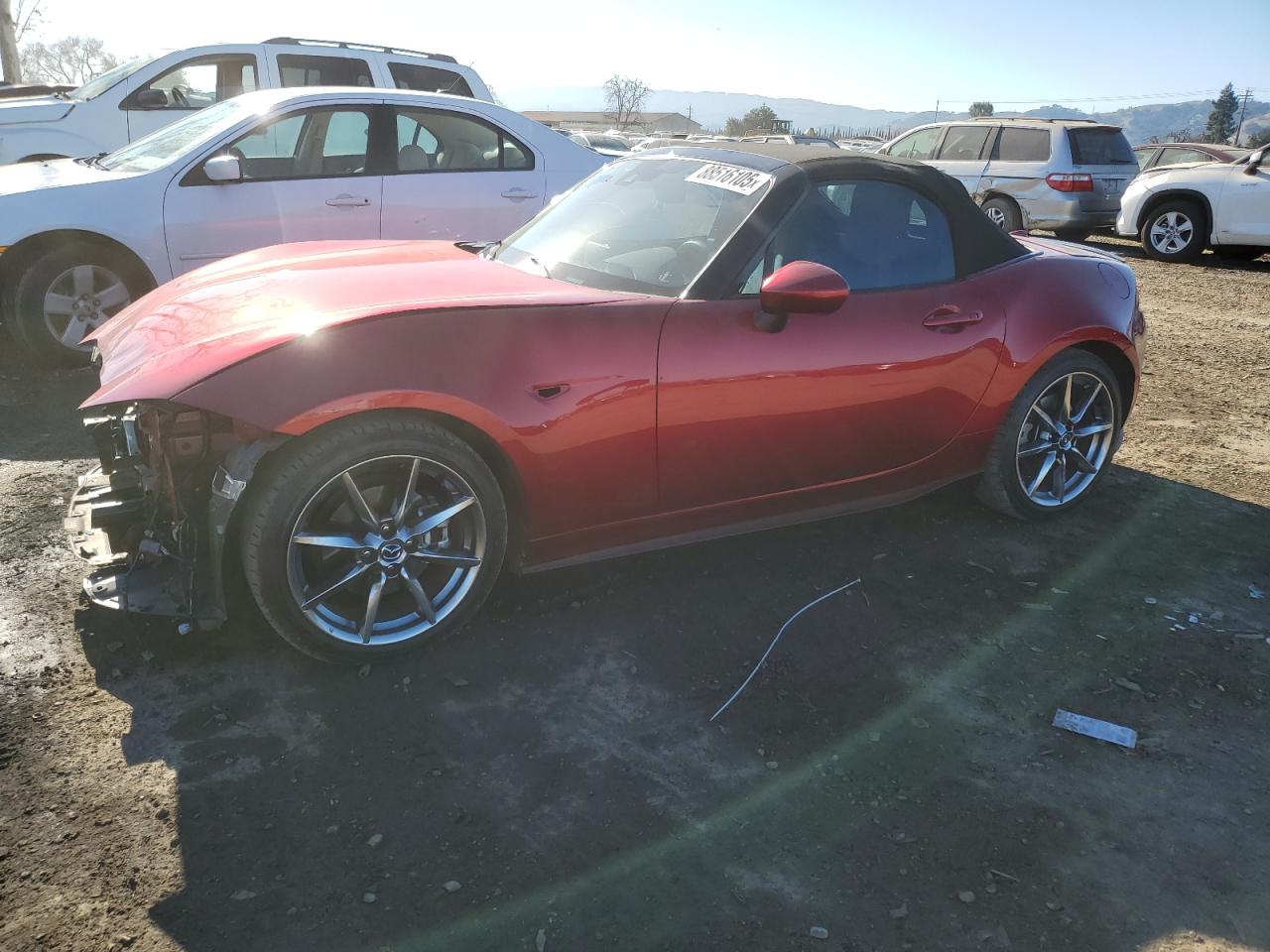 2022 MAZDA MX-5 MIATA GRAND TOURING VIN:JM1NDAD76N0505961