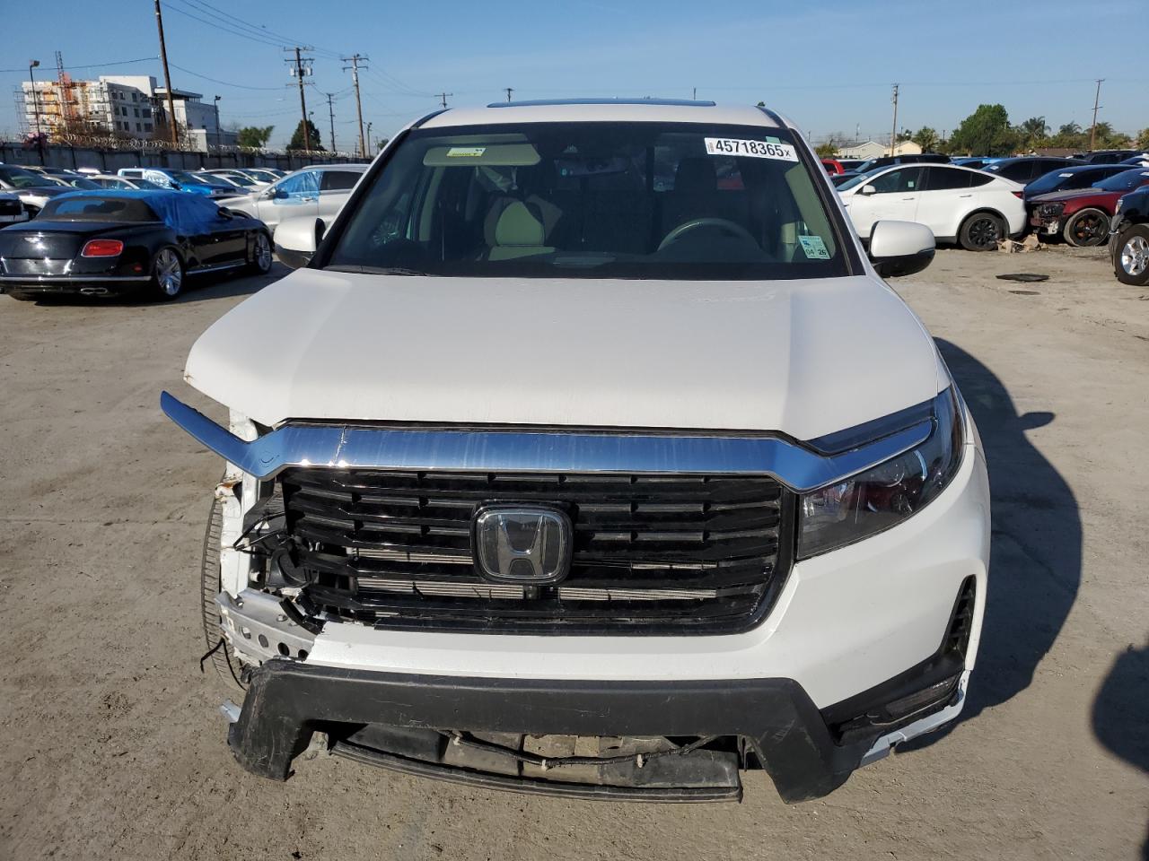 2023 HONDA RIDGELINE RTL-E VIN:5FPYK3F71PB029304