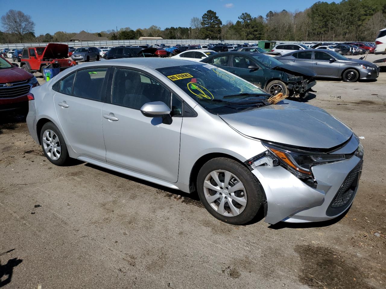 2022 TOYOTA COROLLA LE VIN:5YFEPMAE4NP374045