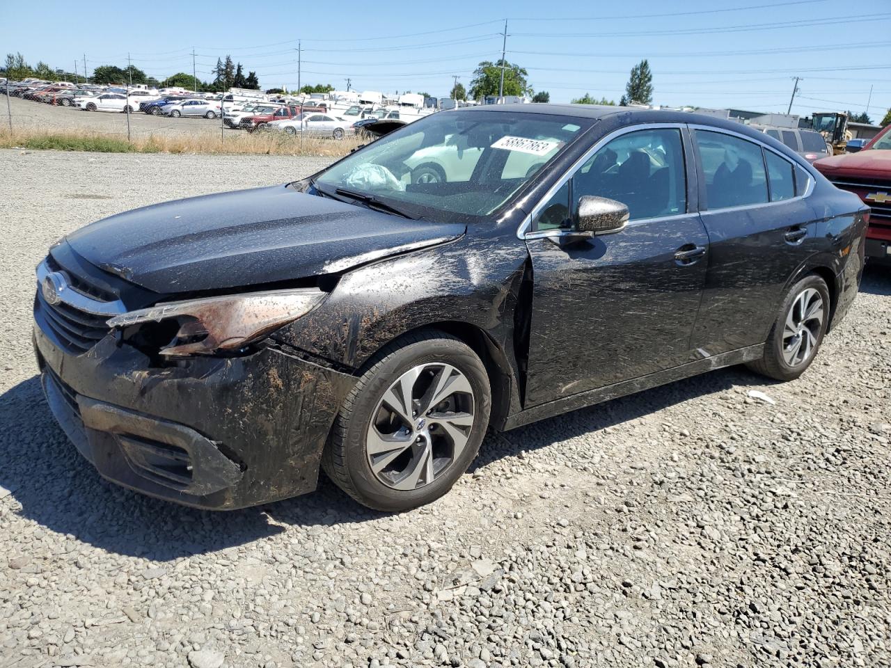 2022 SUBARU LEGACY PREMIUM VIN:4S3BWAF64N3014840