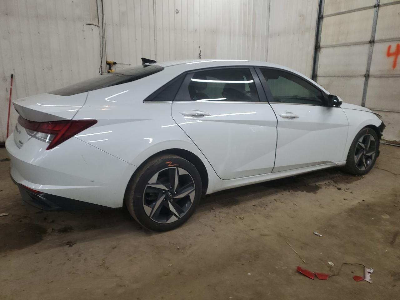 2022 HYUNDAI ELANTRA LIMITED VIN:5NPLP4AG1NH077174