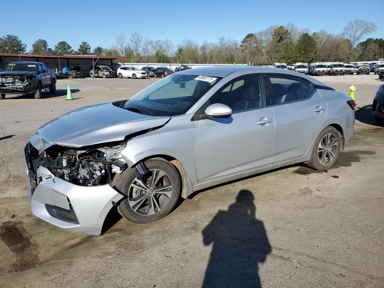2022 NISSAN SENTRA SV VIN:3N1AB8CV3NY253544