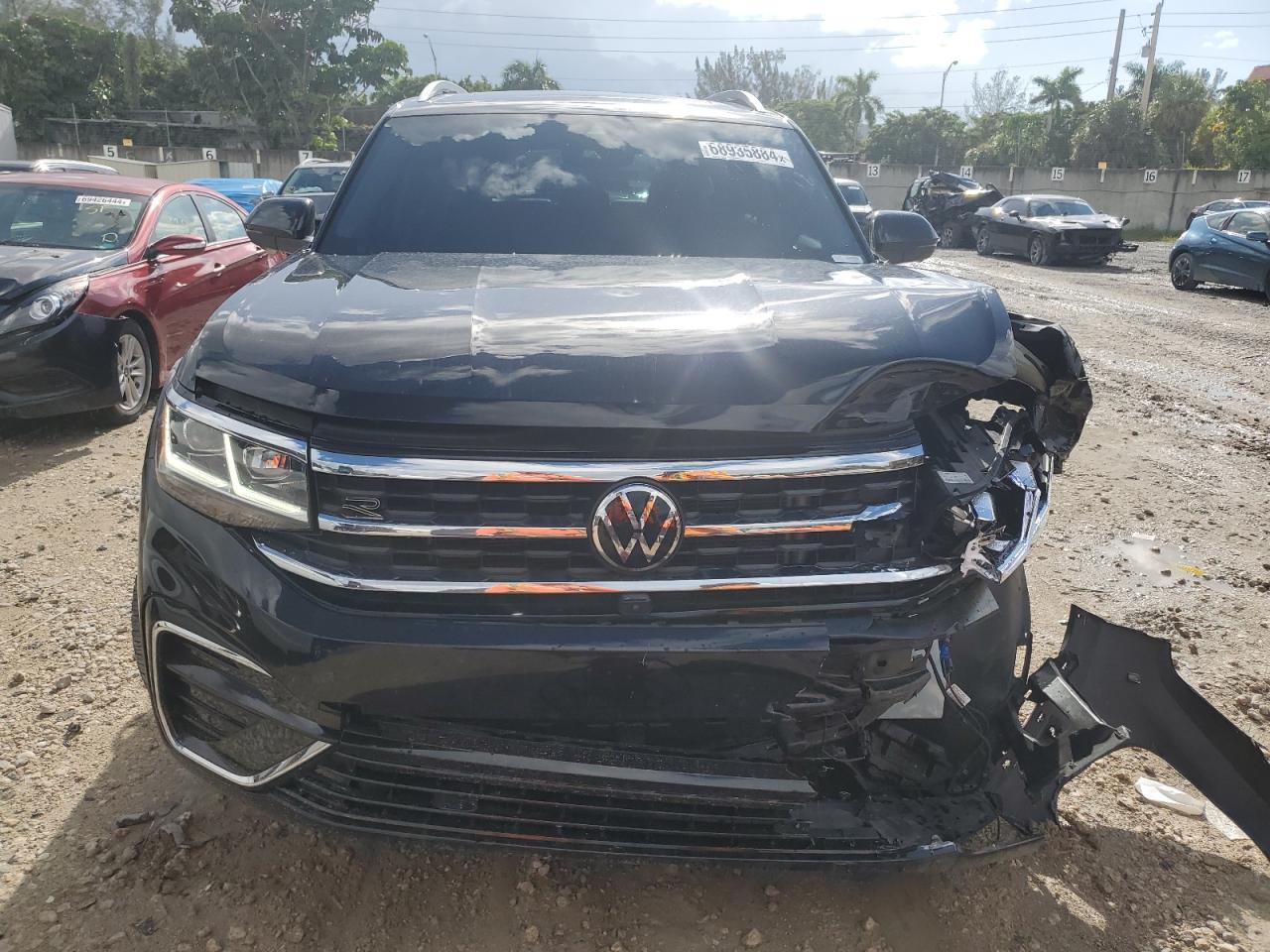 2023 VOLKSWAGEN ATLAS SEL PREMIUM R-LINE VIN:1V2FR2CA1PC501812